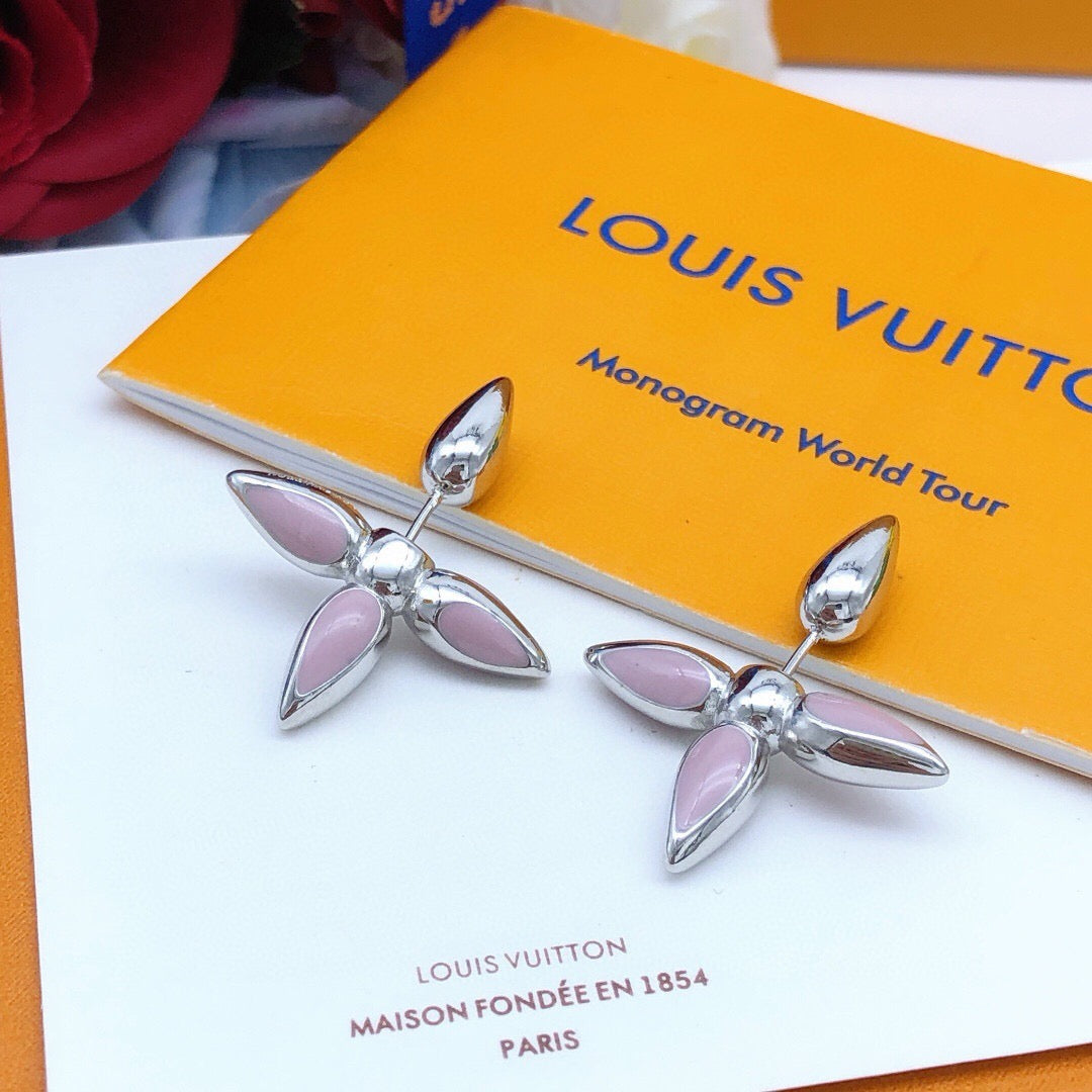 Martin Graham stud earrings in polished metal-tone – main product view
