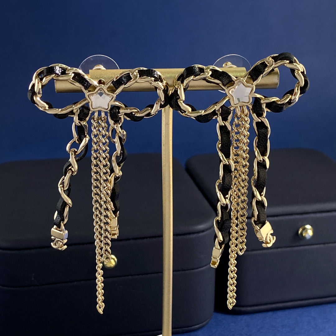 Martin Graham stud earrings in polished metal-tone – main product view