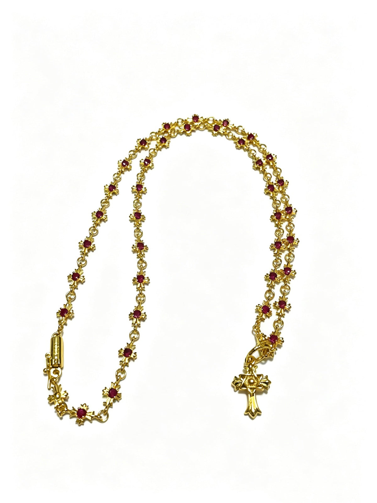 Martin Graham pendant necklace in polished metal-tone – main product view