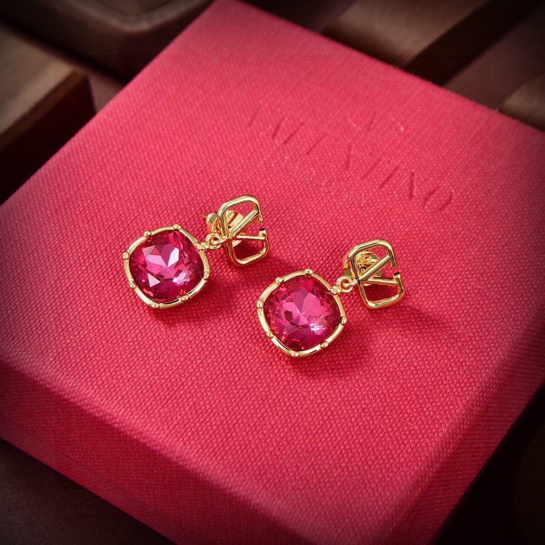 Martin Graham stud earrings in polished metal-tone – main product view