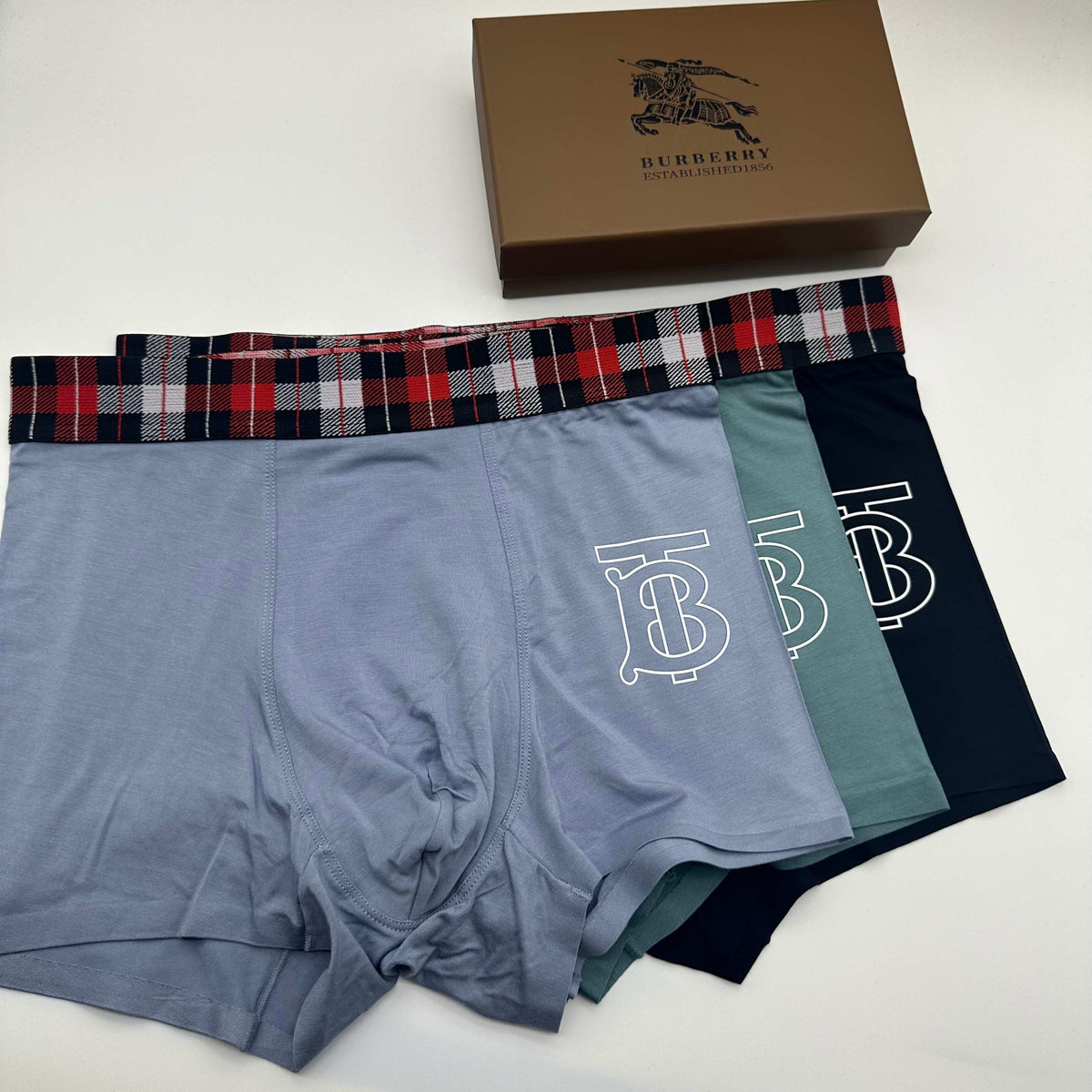 Burberry Modal Breathable Seamless Men's Boxer Briefs – 3-Pack