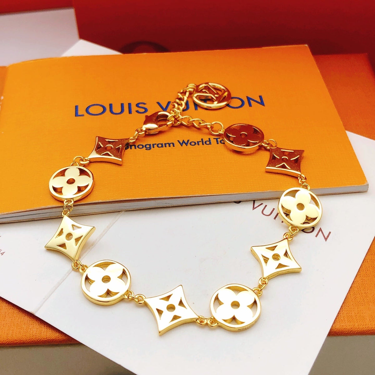 Martin Graham bracelet in polished metal-tone – main product view