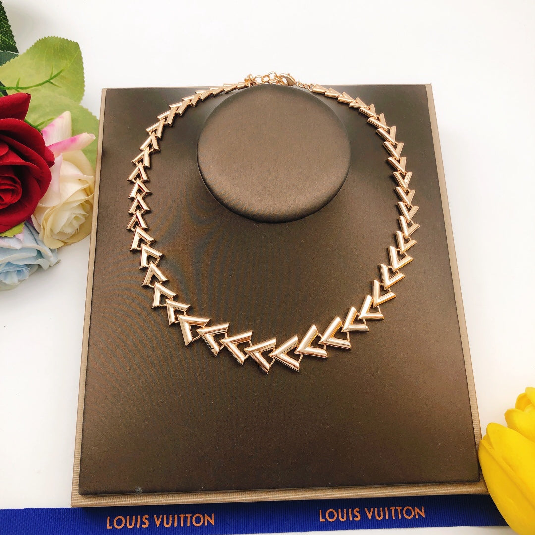 Martin Graham pendant necklace in polished metal-tone – main product view