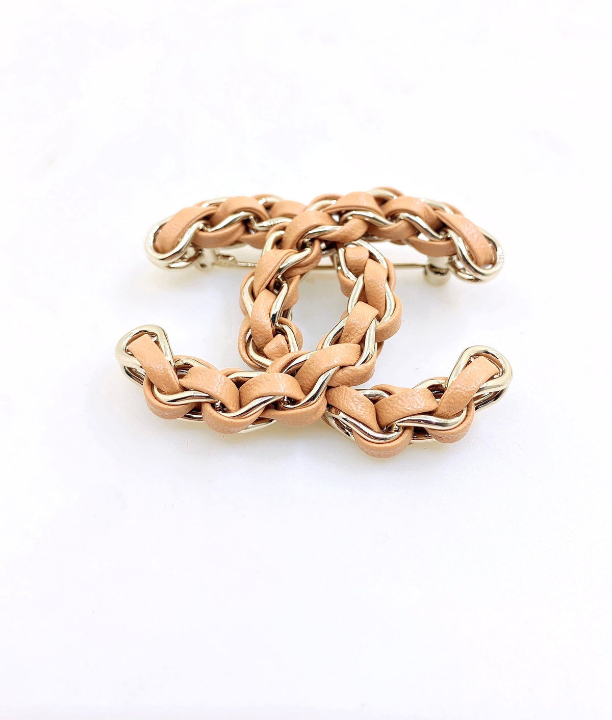 Martin Graham brooch in polished metal-tone – main product view