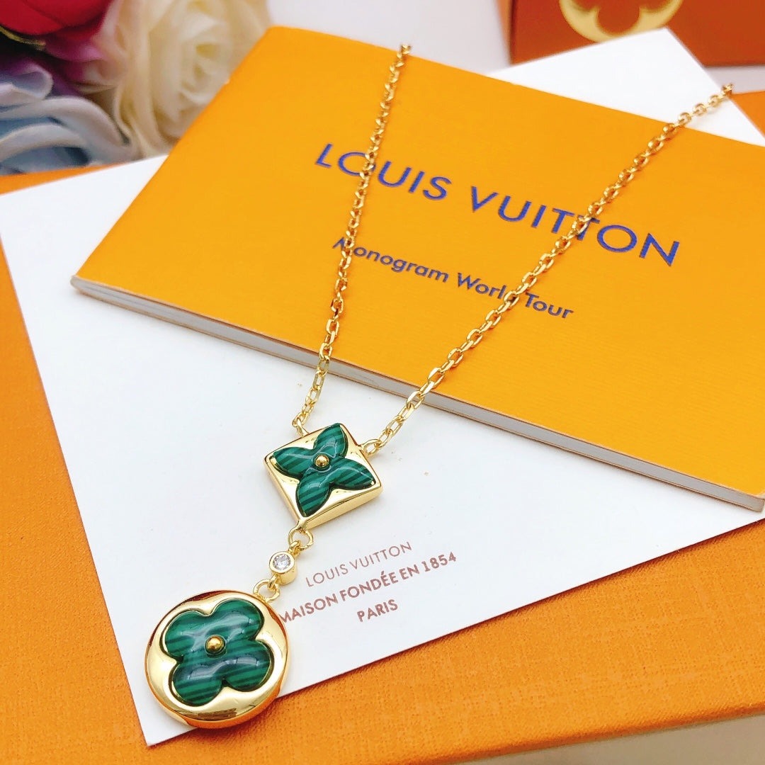 Martin Graham pendant necklace in polished metal-tone – main product view