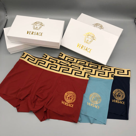 Versace Medusa Key-Waistband Boxer Briefs