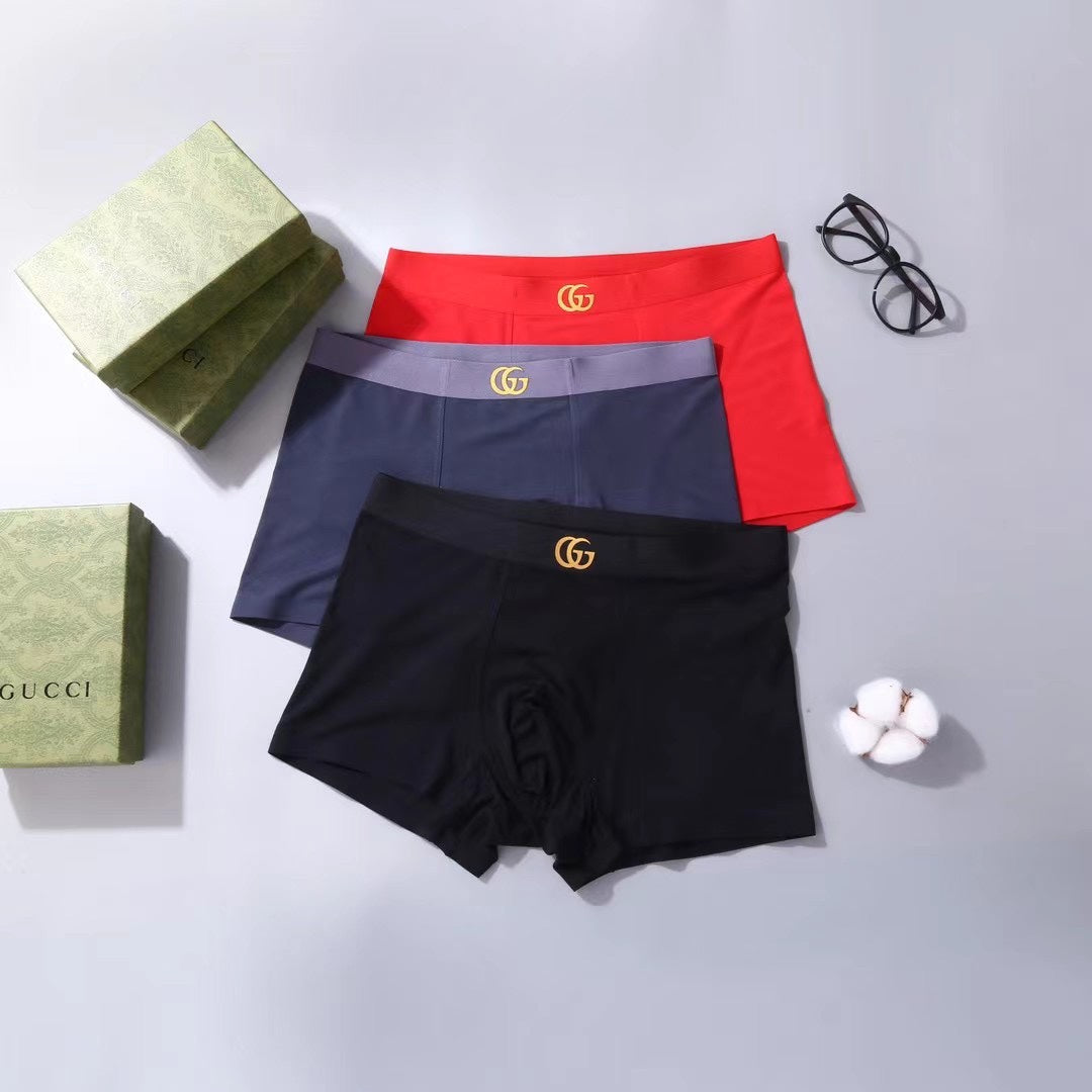 Gucci Men's Boxer Briefs - 3-Piece Box