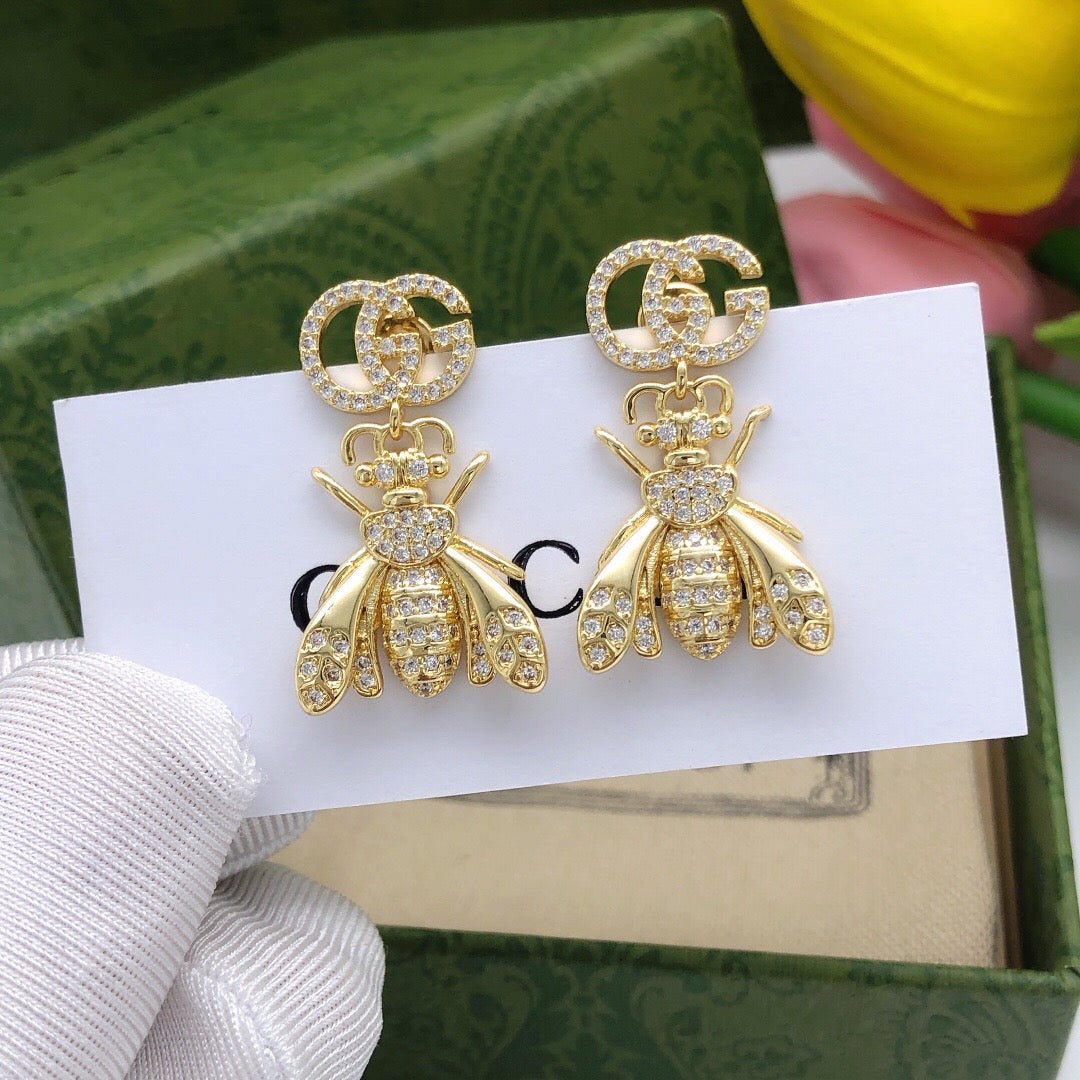 Martin Graham earrings in polished metal-tone – main product view
