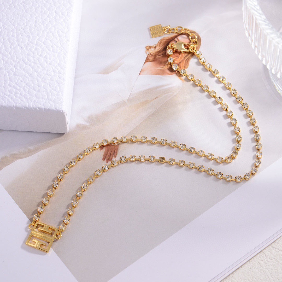 Martin Graham jewelry set in polished metal-tone – main product view