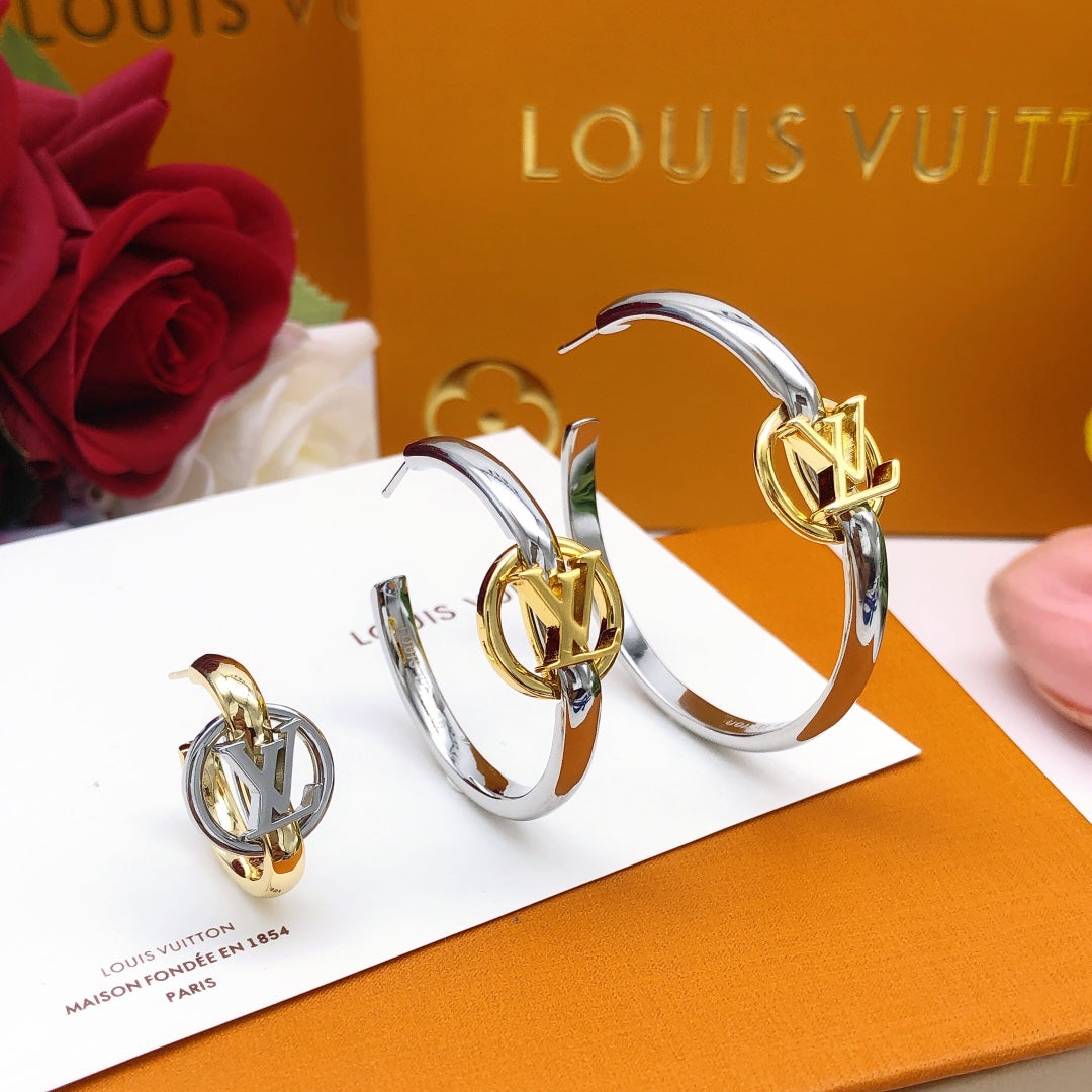 Martin Graham earrings in polished metal-tone – main product view