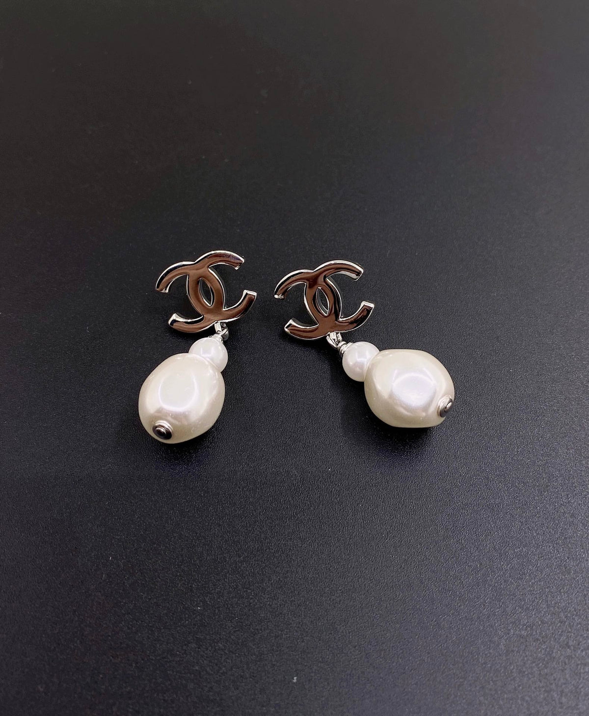 Martin Graham earrings in polished metal-tone – main product view