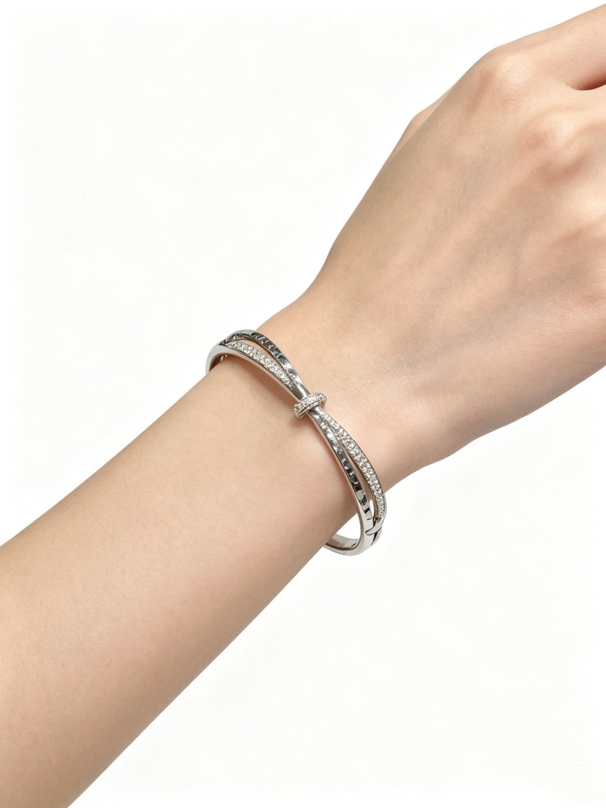 Martin Graham bracelet in polished metal-tone – main product view