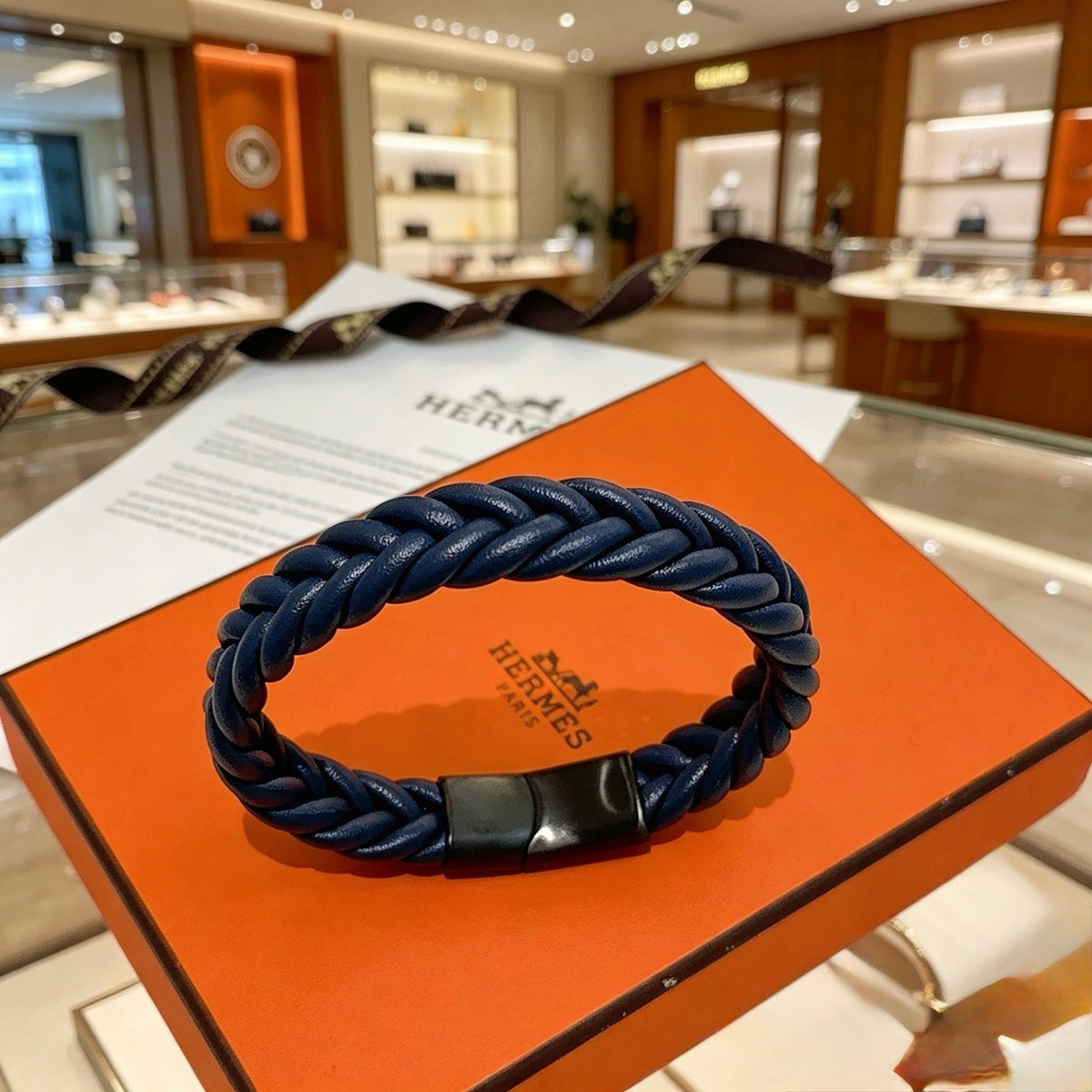 Martin Graham bangle in polished metal-tone – main product view