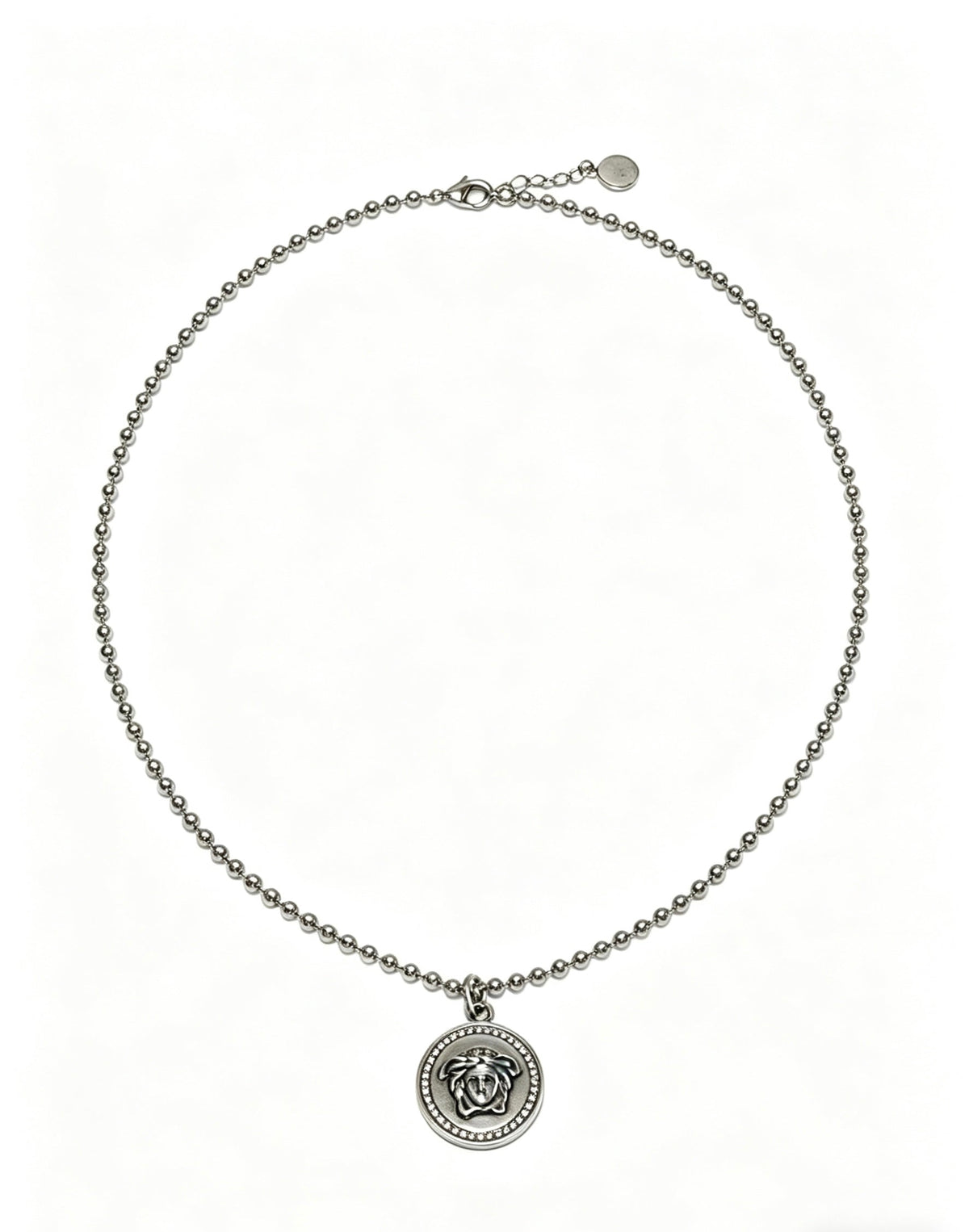 Martin Graham pendant necklace in polished metal-tone – main product view
