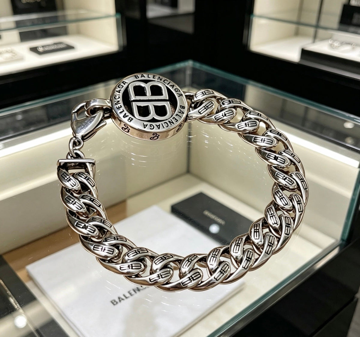 Martin Graham bracelet in polished metal-tone – main product view