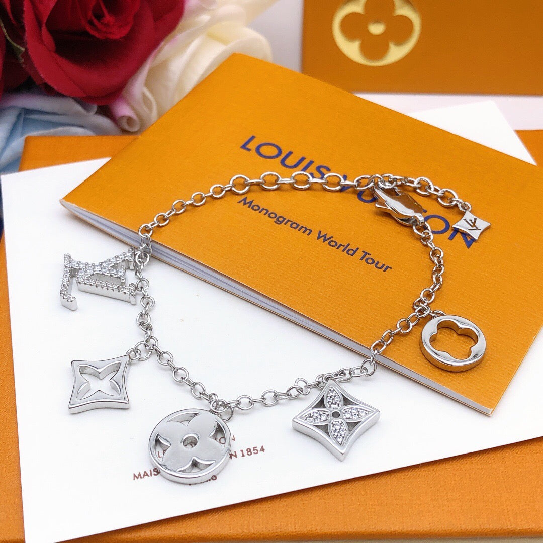 Martin Graham bracelet in polished metal-tone – main product view