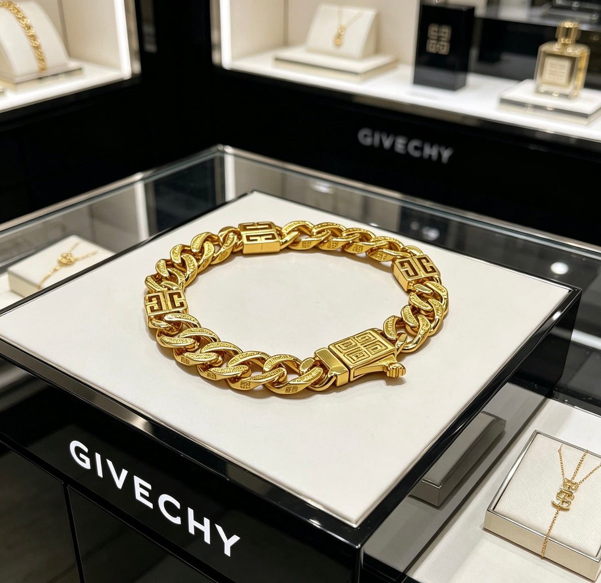 Martin Graham bracelet in polished metal-tone – main product view