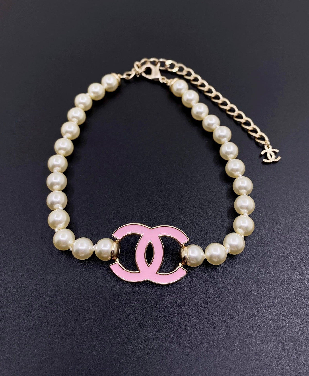 Martin Graham pendant necklace in polished metal-tone – main product view