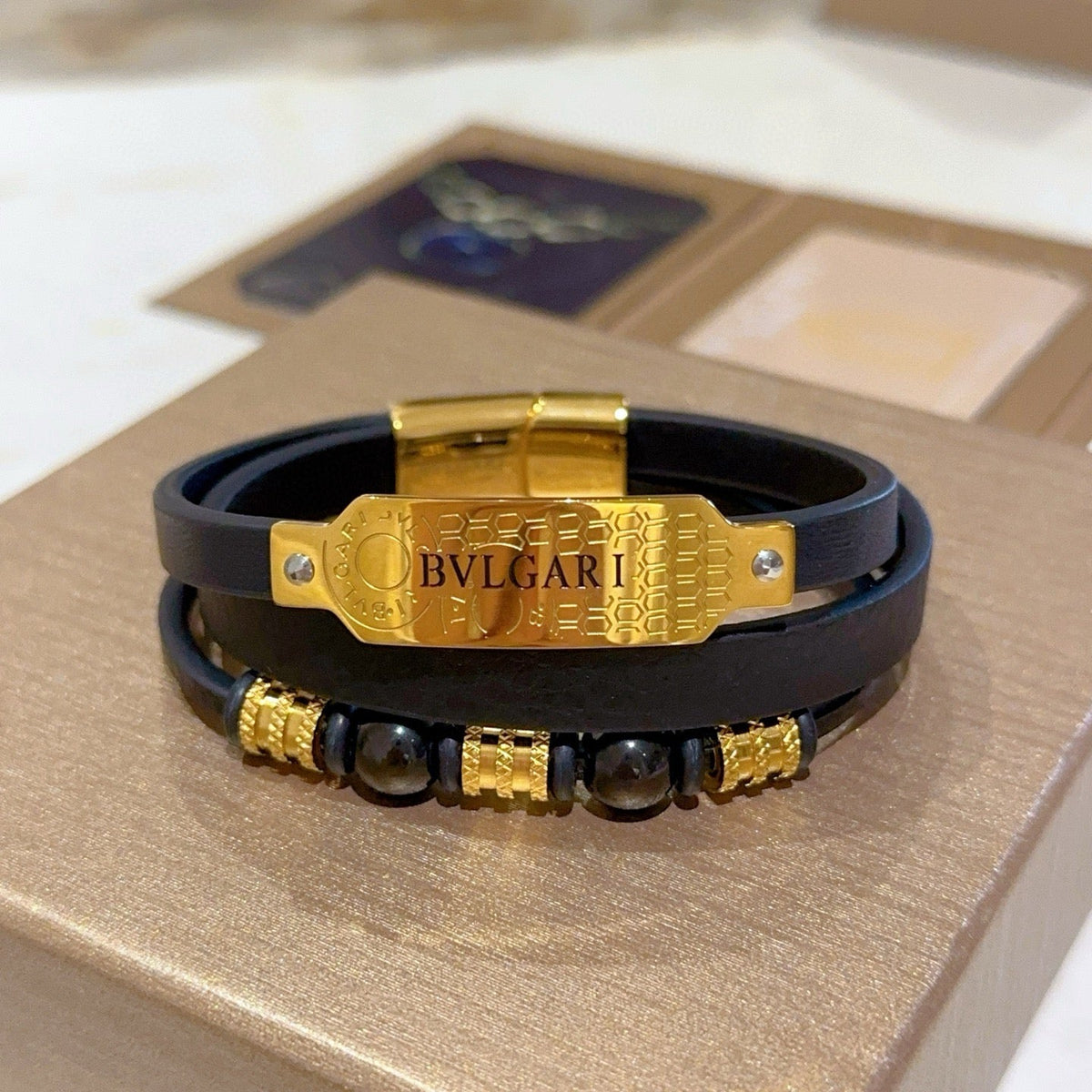 Martin Graham bracelet in polished metal-tone – main product view