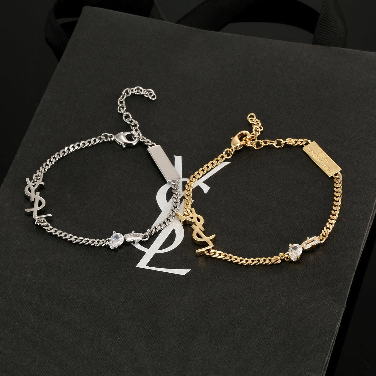 Martin Graham bracelet in polished metal-tone – main product view