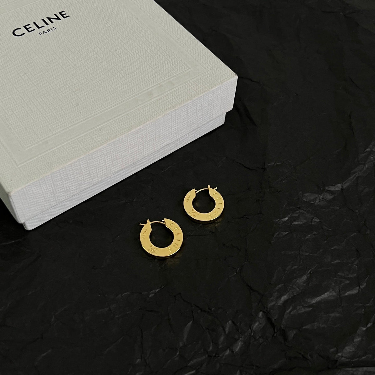 Martin Graham earrings in polished metal-tone – main product view