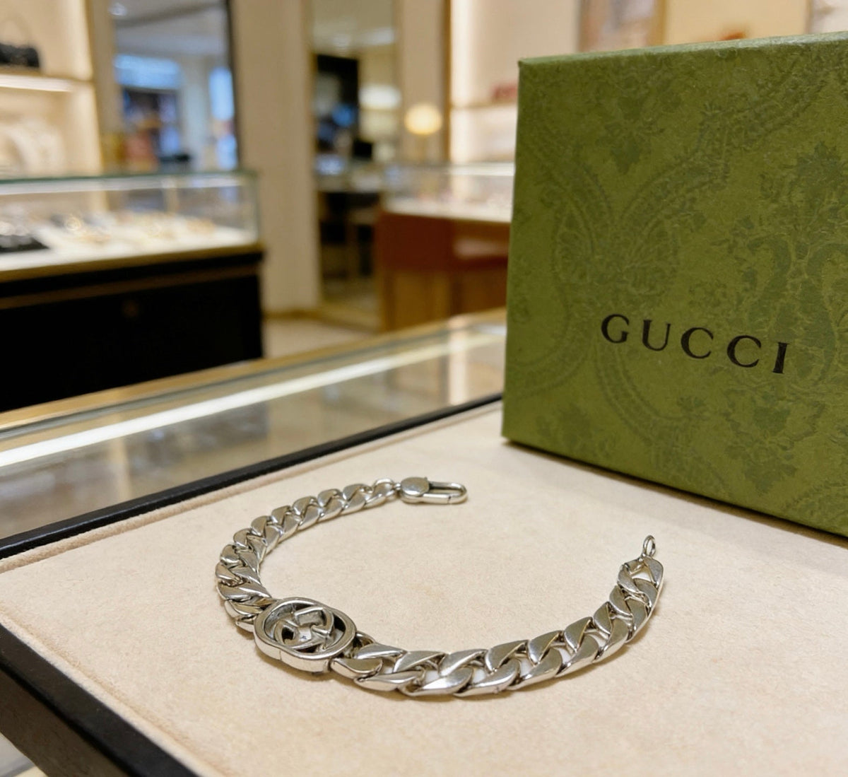 Martin Graham bracelet in polished metal-tone – main product view