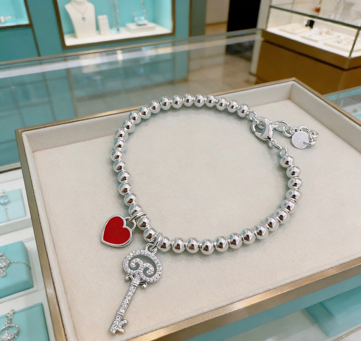 Martin Graham bracelet in polished metal-tone – main product view