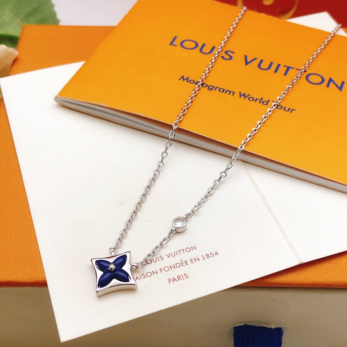 Martin Graham pendant necklace in polished metal-tone – main product view