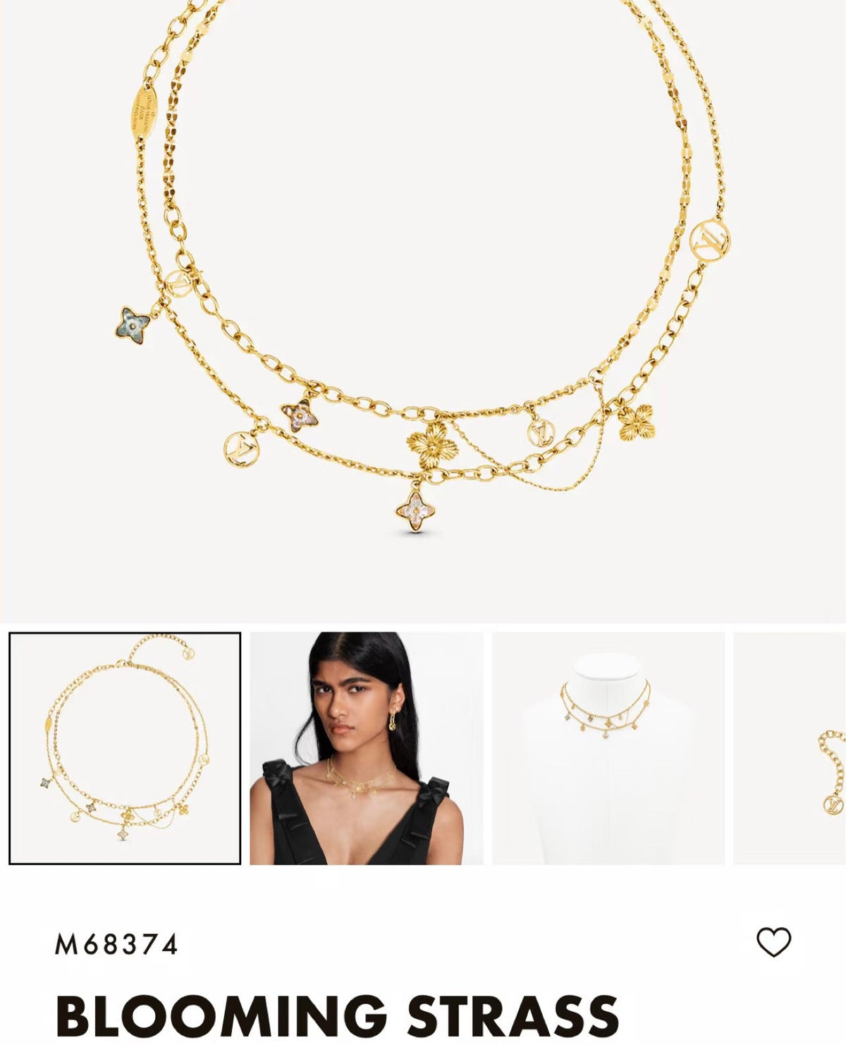 Martin Graham pendant necklace in polished metal-tone – main product view
