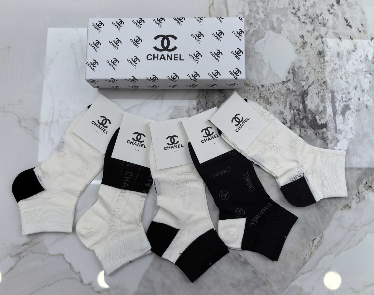 Chanel Modal Socks – 5-Pair Pack