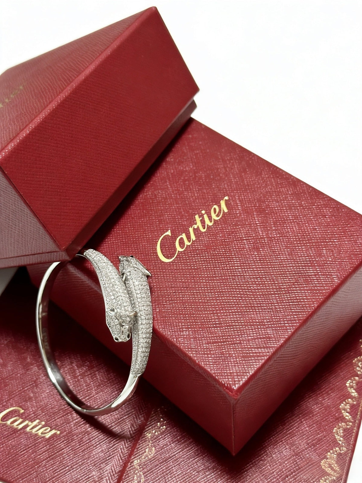 Martin Graham bracelet in polished metal-tone – front view