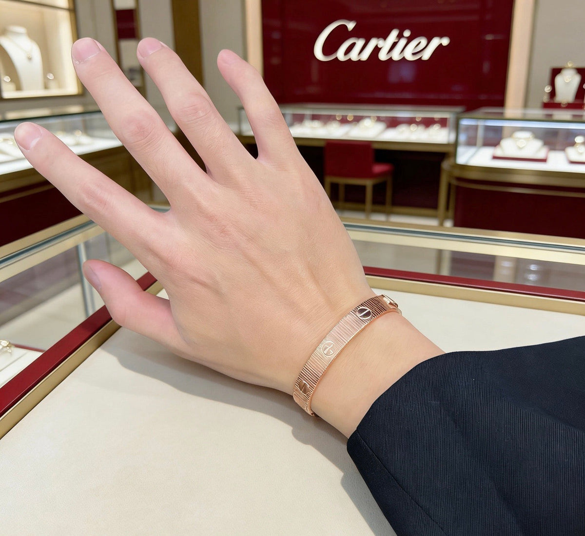 Martin Graham bracelet in polished metal-tone – front view