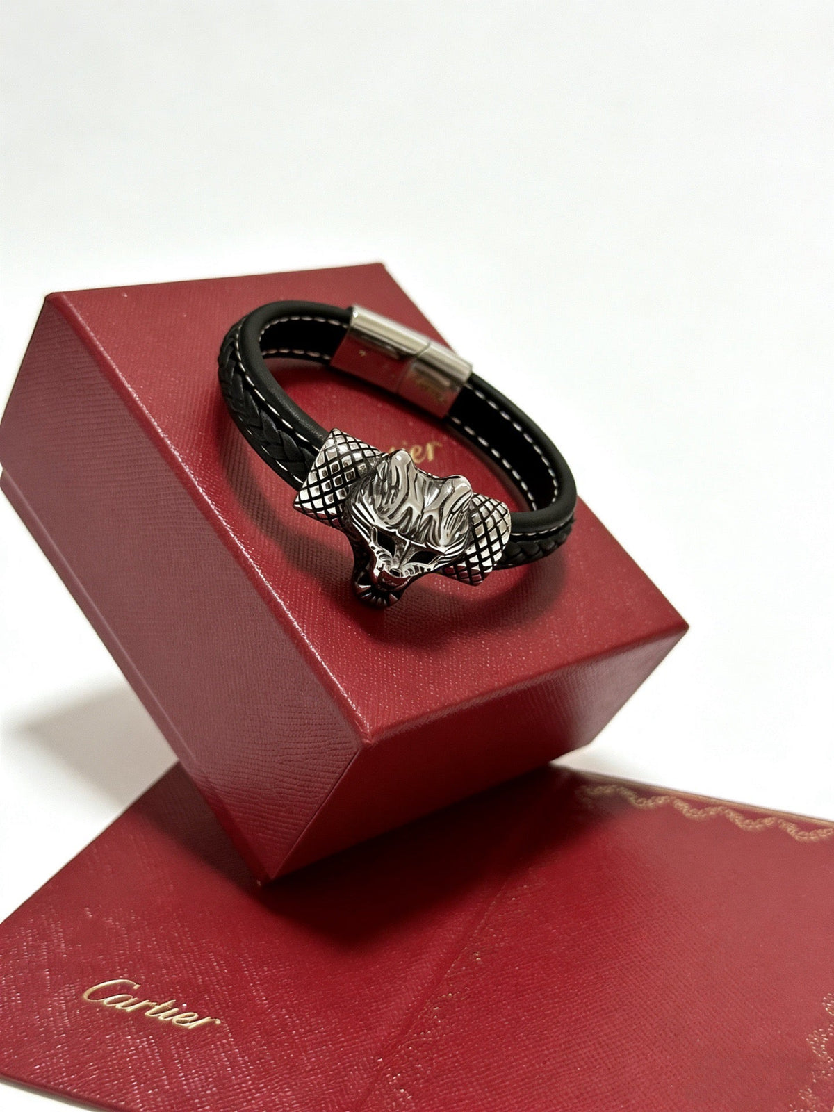 Martin Graham bracelet in polished metal-tone – front view