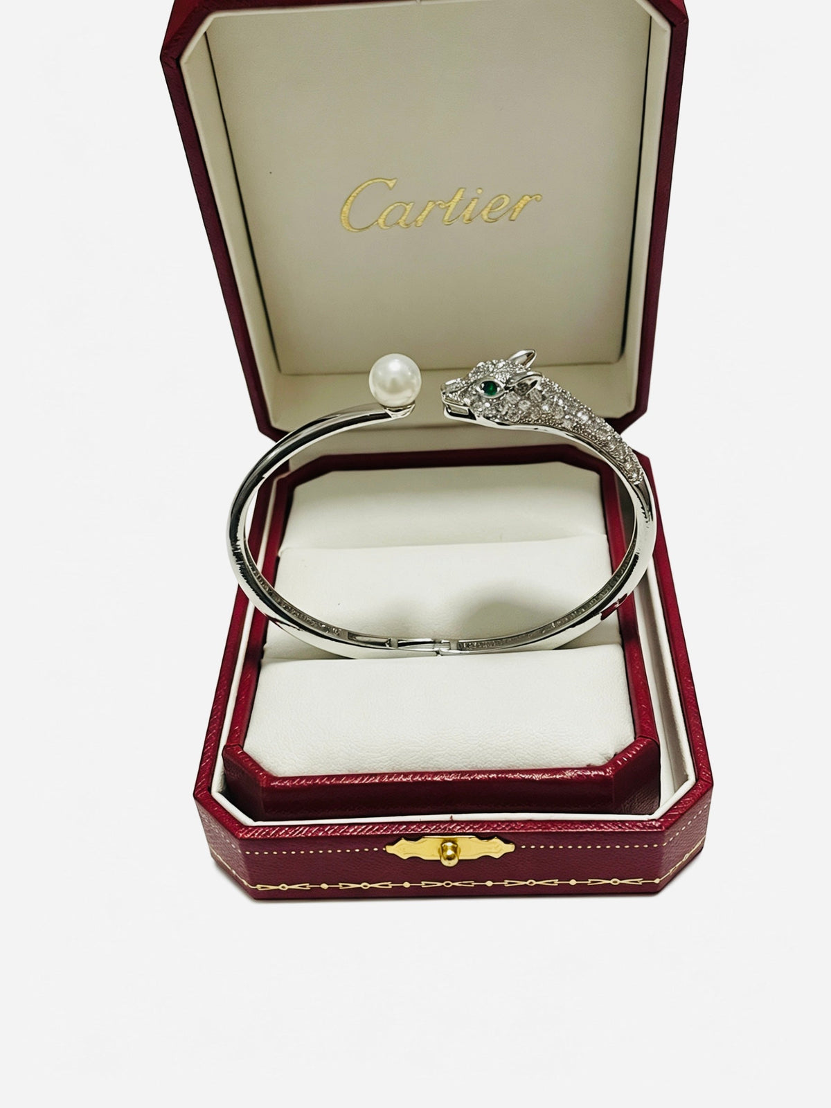 Martin Graham bracelet in polished metal-tone – front view