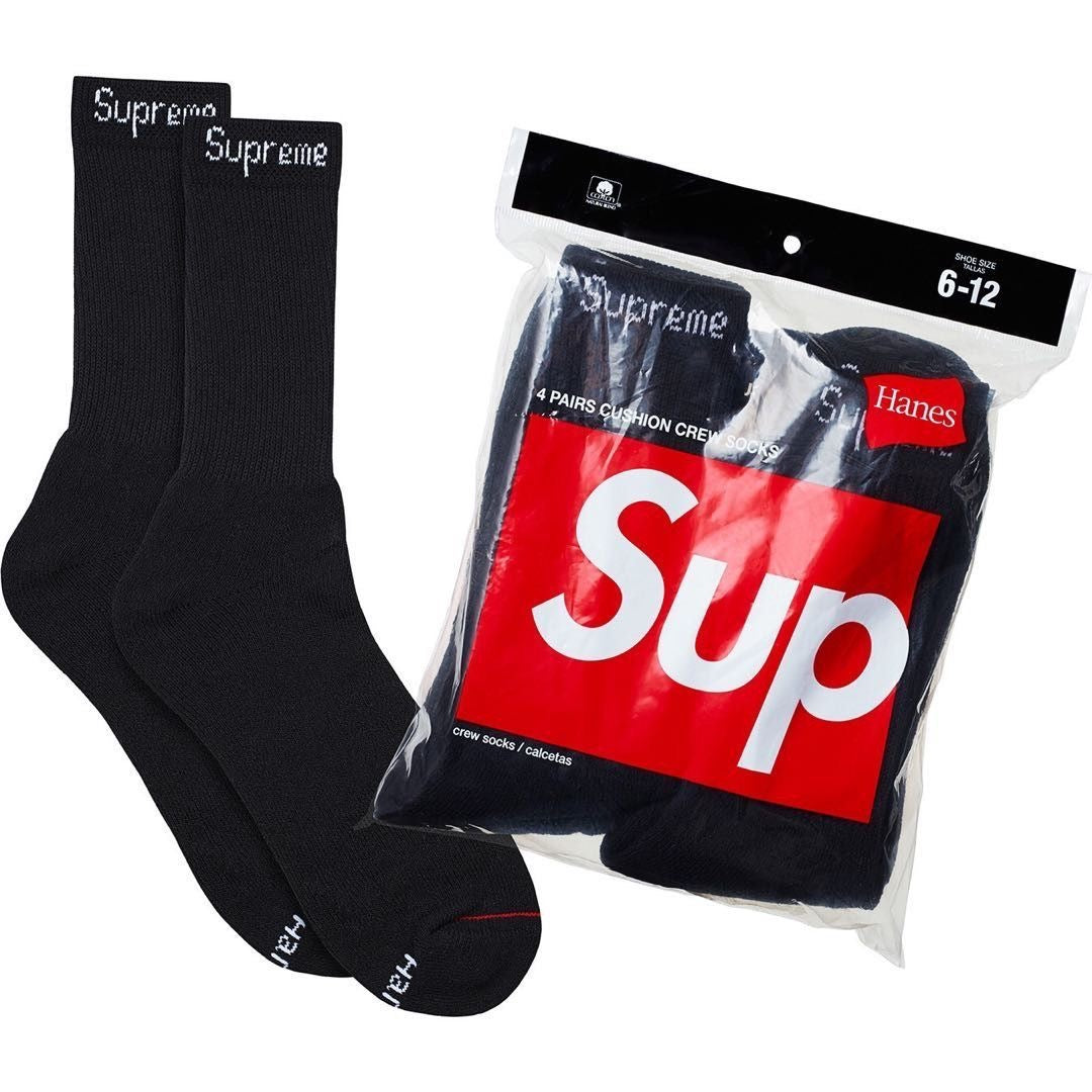 Unbranded Cotton Crew Socks - 4-Pair Set