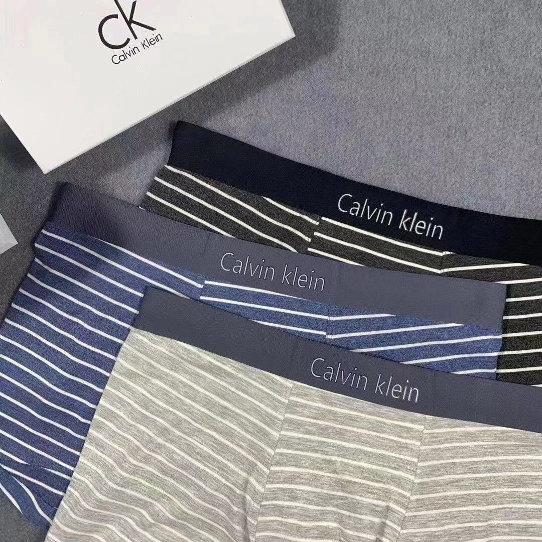 Calvin Klein Broad Logo Waistbands Men's Boxer Briefs