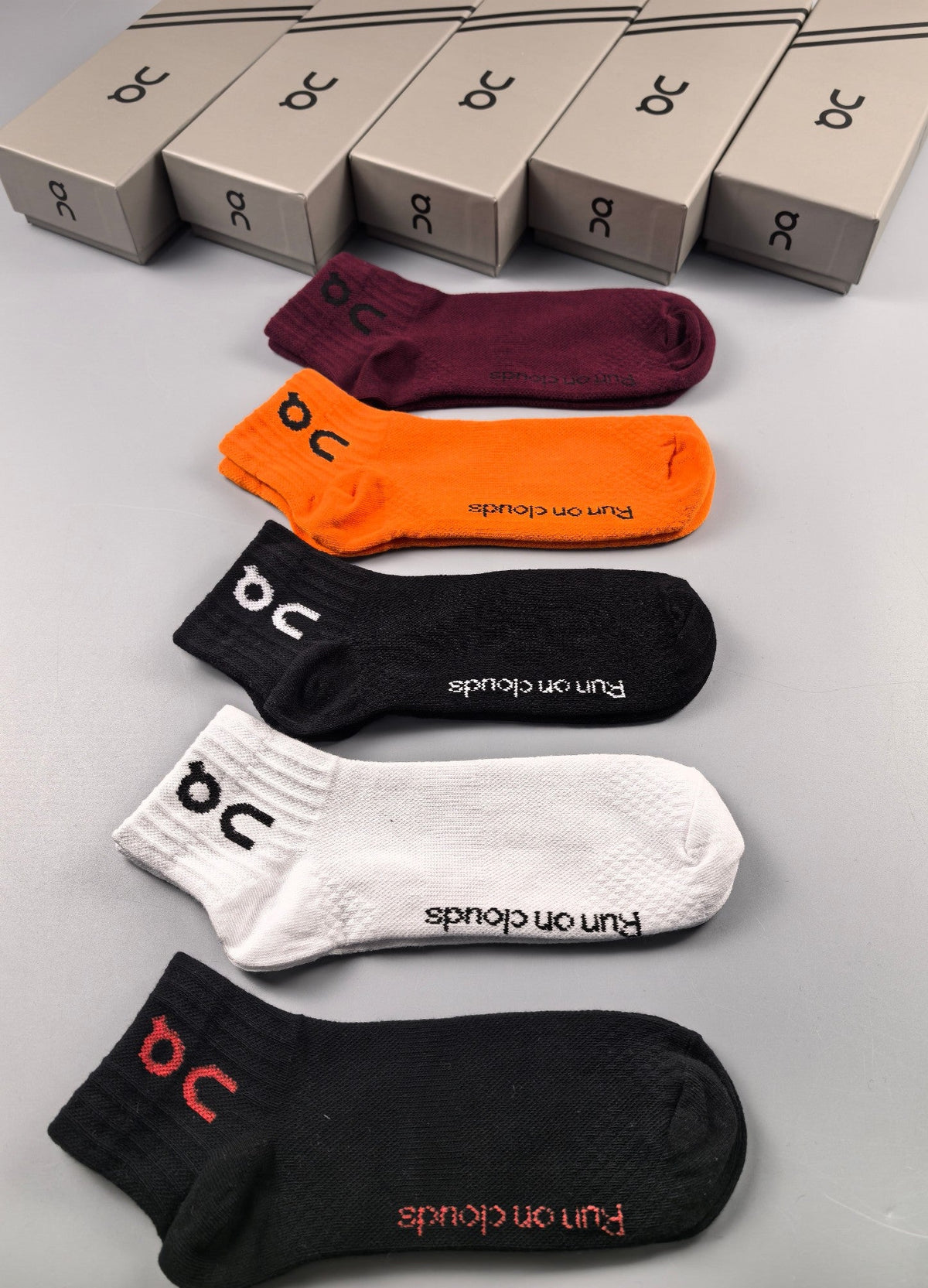 On Cotton Socks - 5-Pair Set