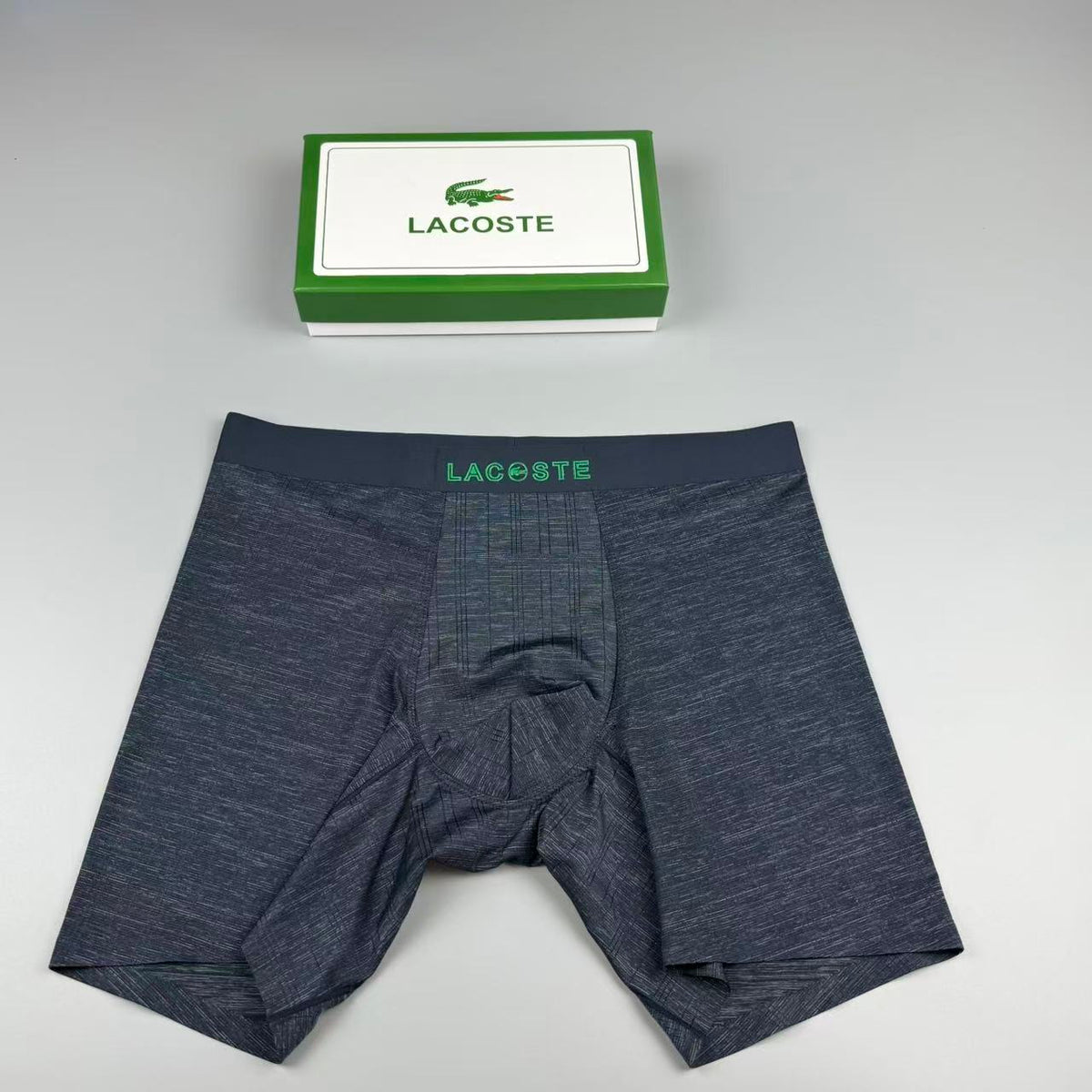 Unbranded Contrast Waistbands And Understated Front Branding Men's Boxer Briefs - 3-Piece Box