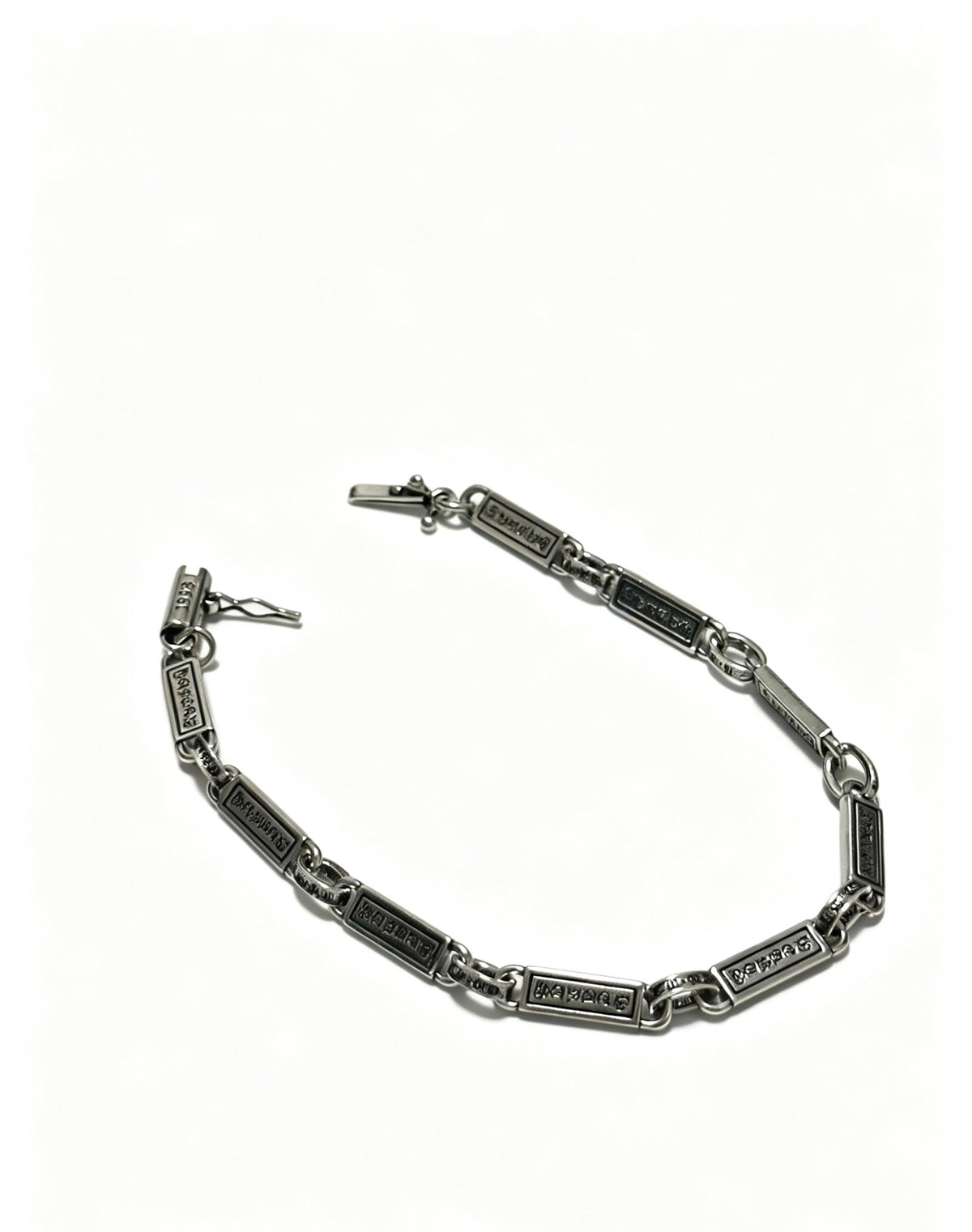 Martin Graham bracelet in polished metal-tone – front product view