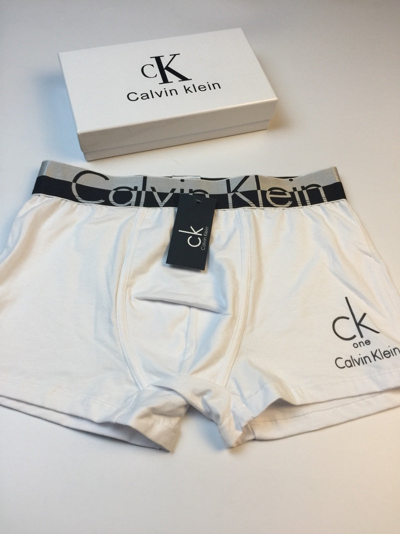 Calvin Klein Cotton All-Over Monogram-Style Graphics Men's Boxer Briefs - 3-Piece Box