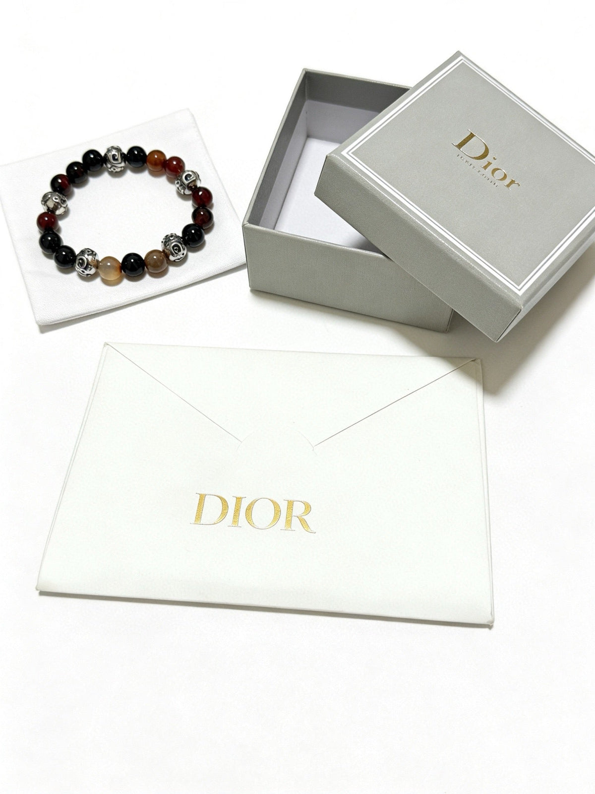 Martin Graham bracelet in polished metal-tone – front view