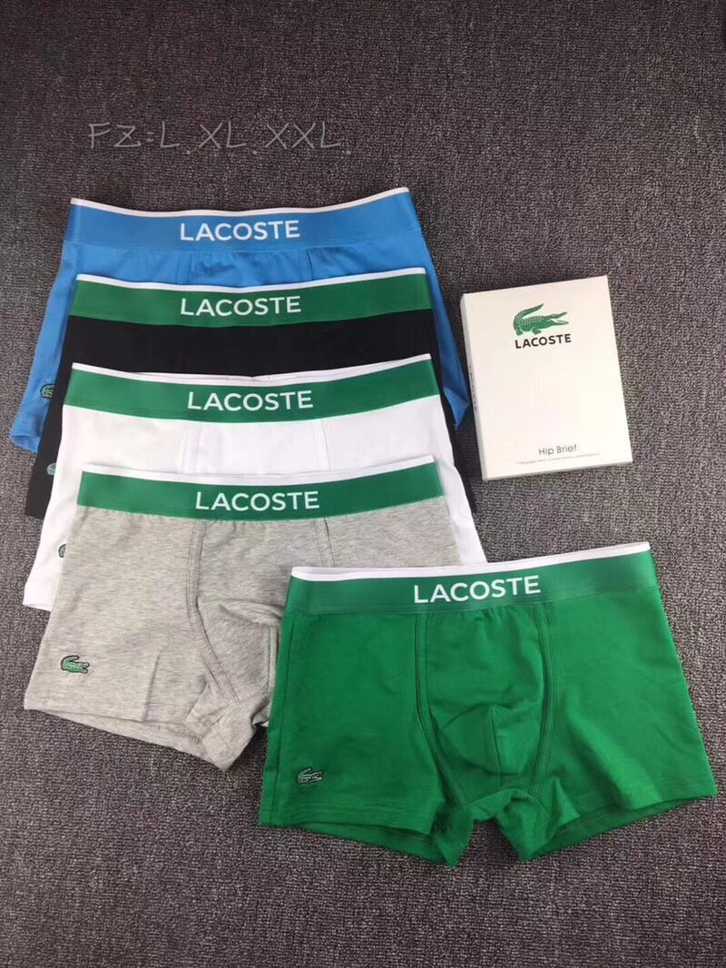 Lacoste Crocodile Details Men's Boxer Briefs