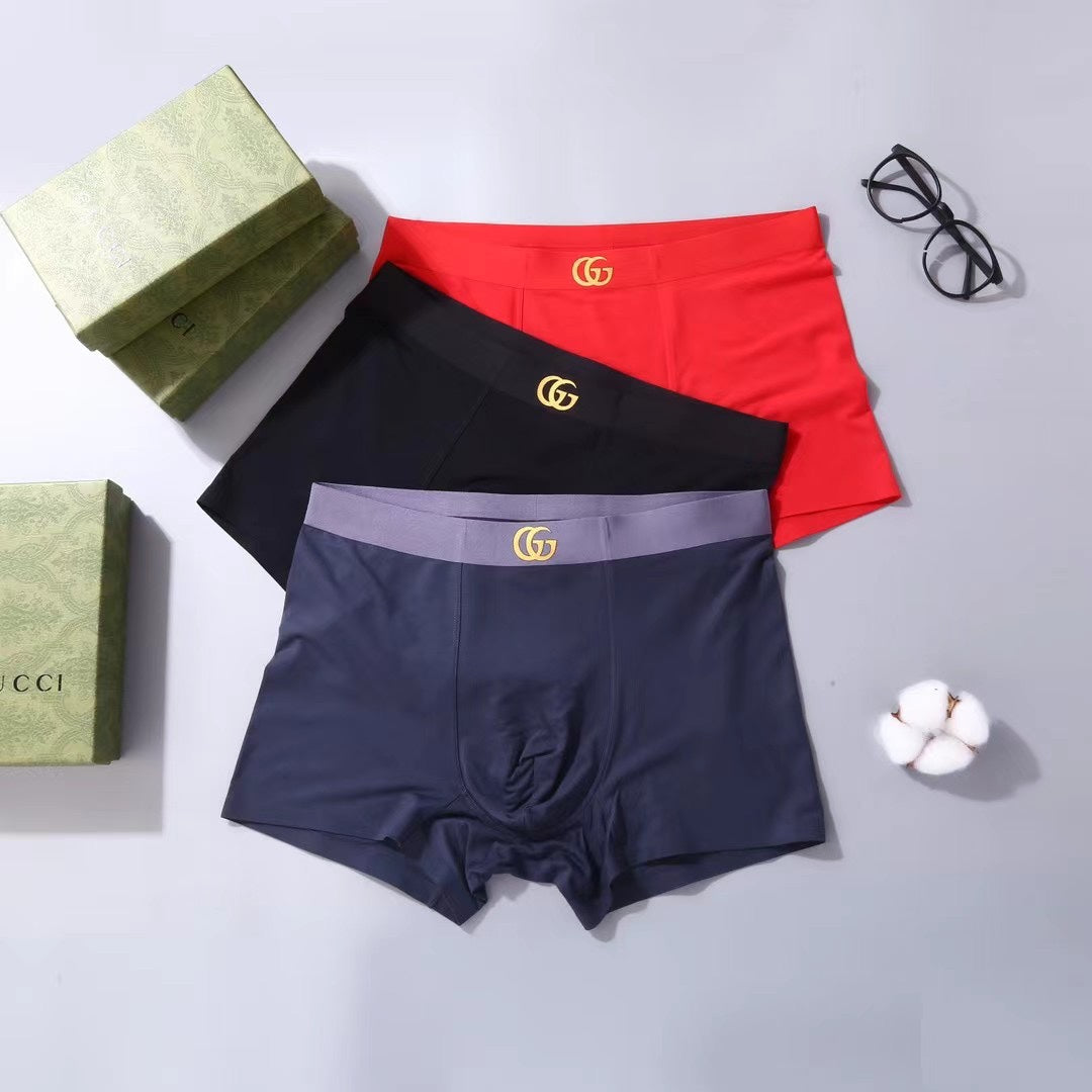 Gucci Men's Boxer Briefs - 3-Piece Box