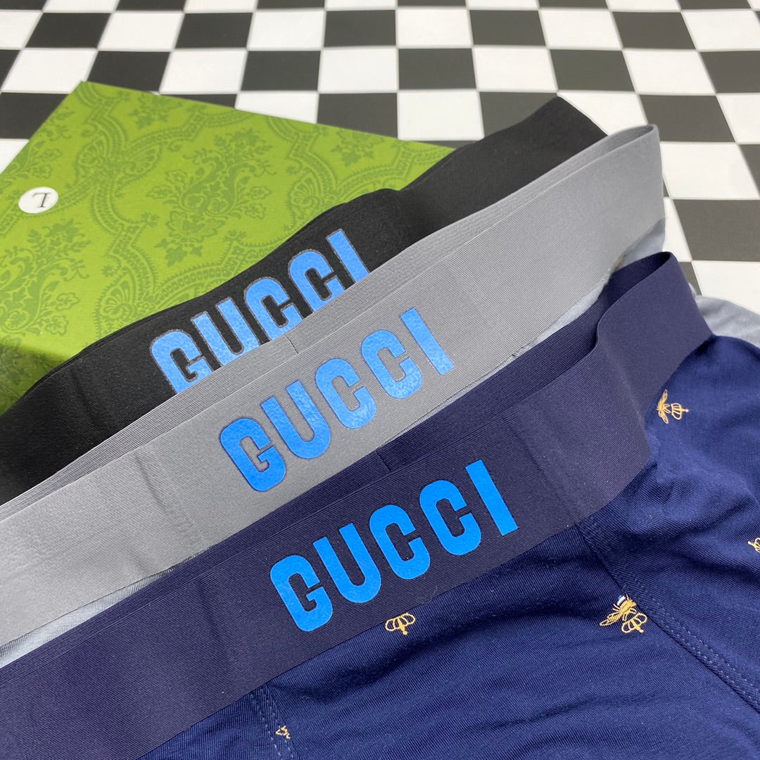 Gucci Men's Boxer Briefs - 3-Piece Box