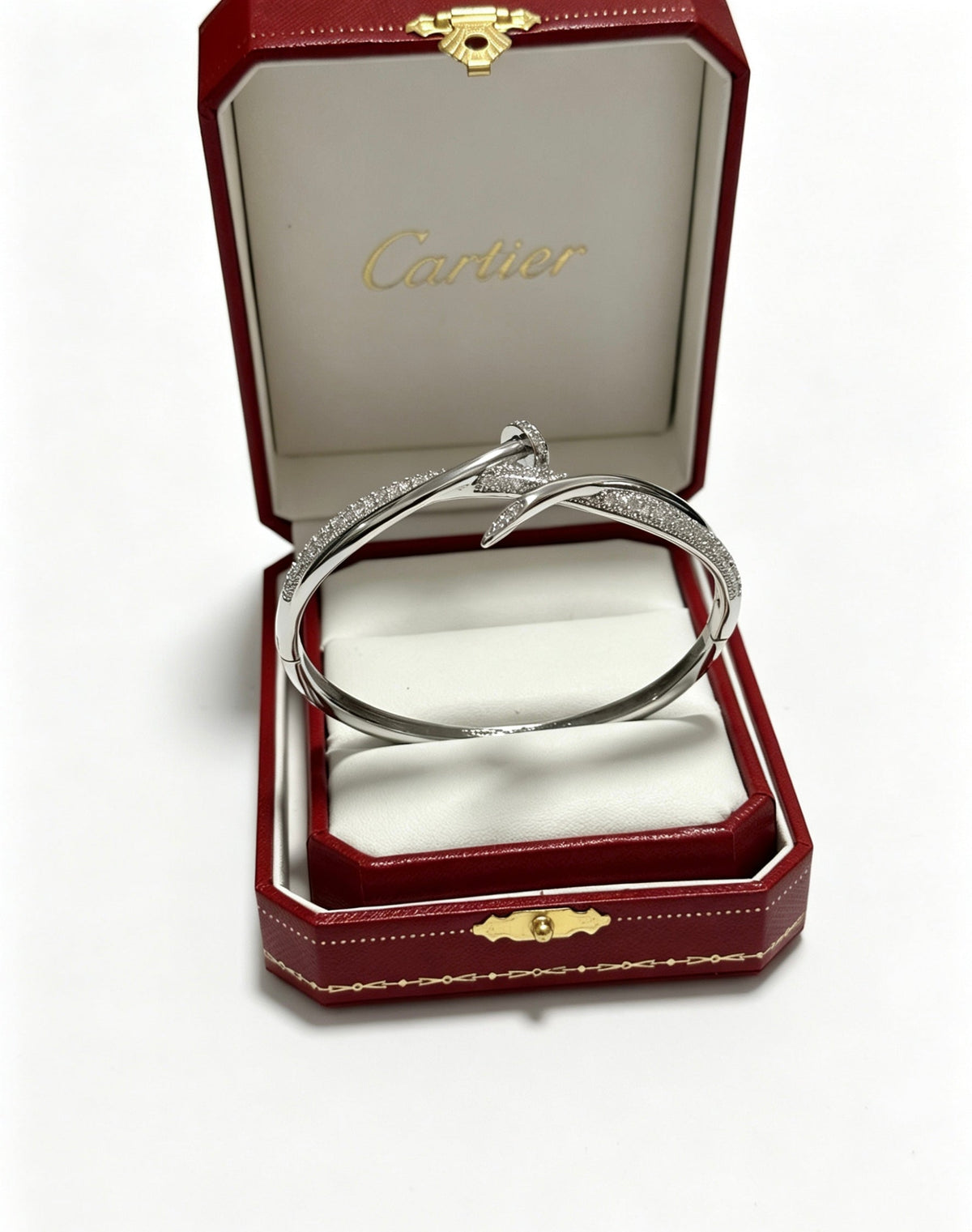 Martin Graham bracelet in polished metal-tone – front view