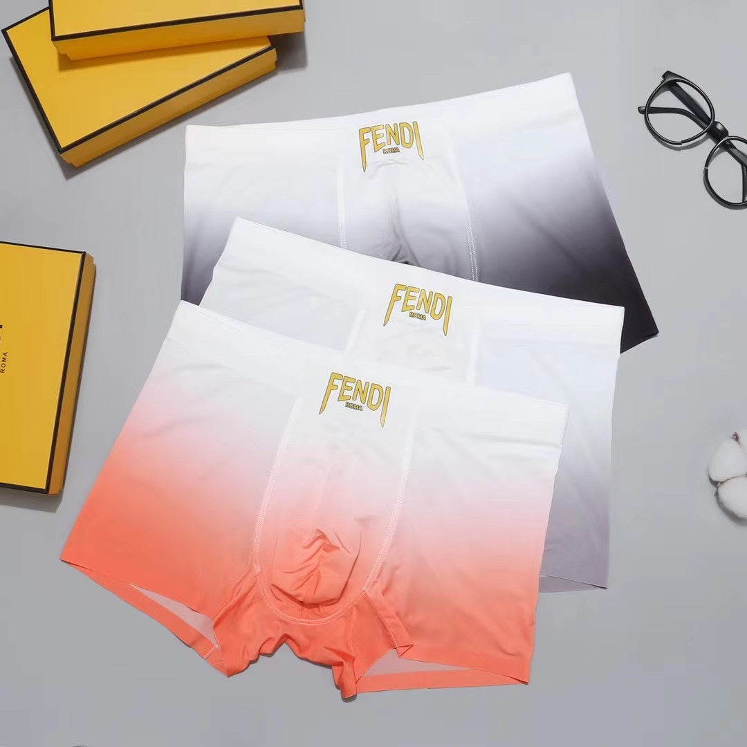 Fendi Gradient Men's Trunk Underwear - 3-Piece Box