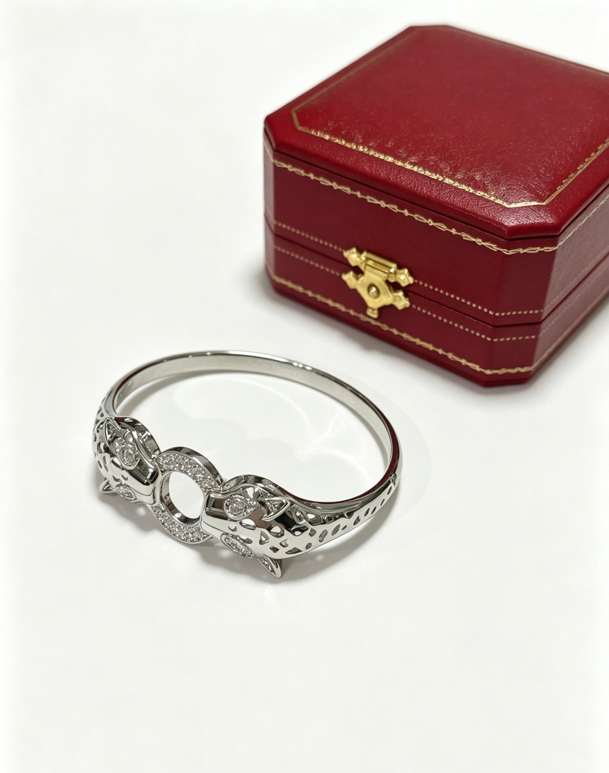 Martin Graham bracelet in polished metal-tone – front view