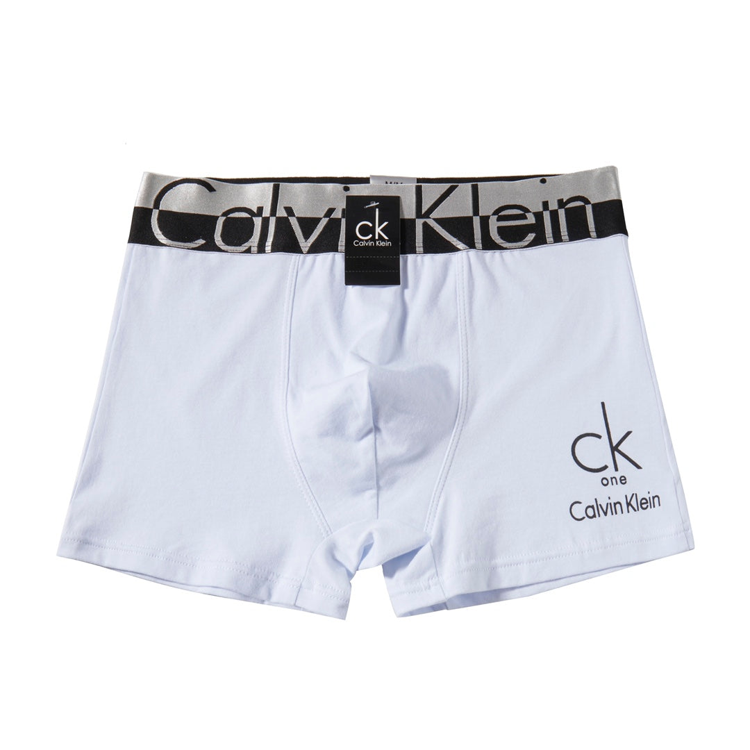 Calvin Klein Black, White & Grey Cotton Men's Boxer Briefs - 3-Piece Box - Sizes M-XXL