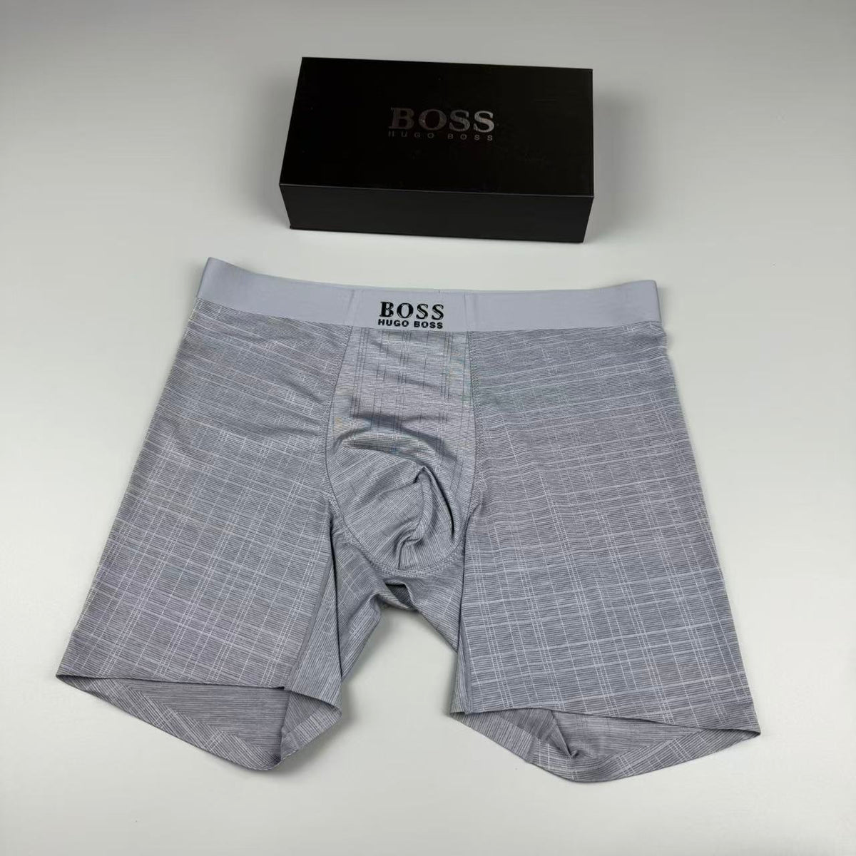 Boss Logo Detail Men's Boxer Briefs - 3-Piece Box
