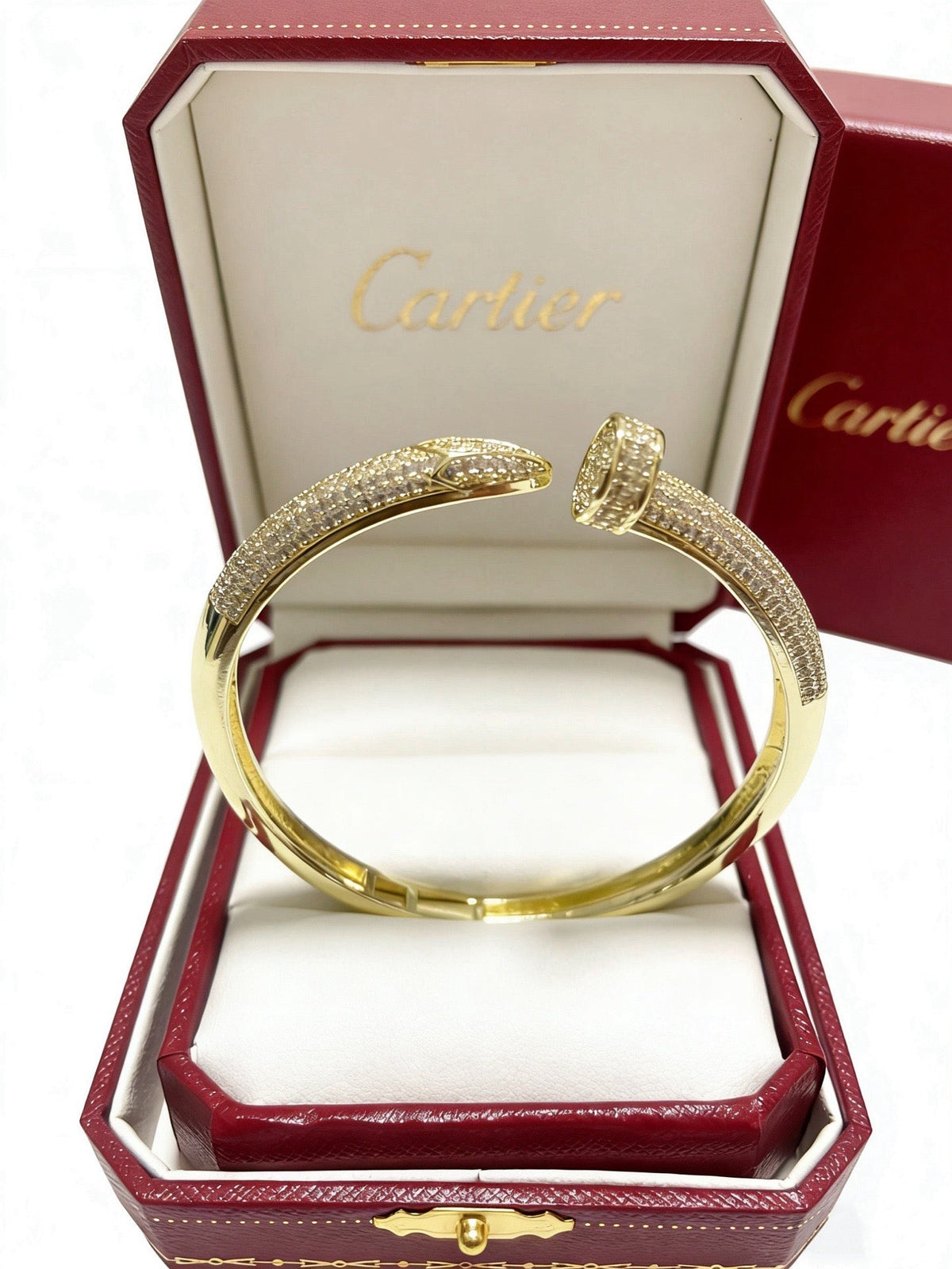 Martin Graham bracelet in polished metal-tone – front view